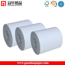 Rolo de papel térmico de alta qualidade de 80 mm de largura OEM